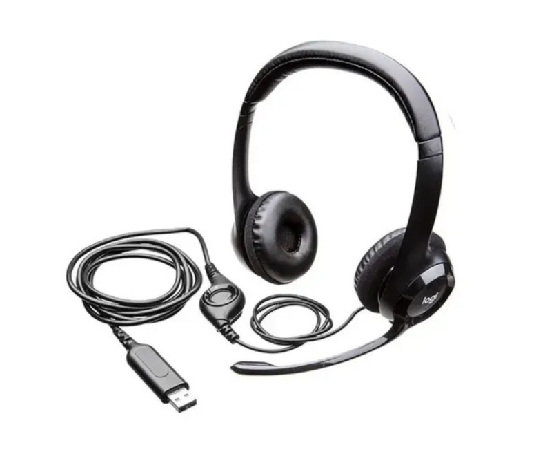 AURICULAR LOGITECH H390 NEGRO USB...