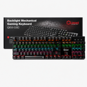 TECLADO QUASAD QKM-G80...