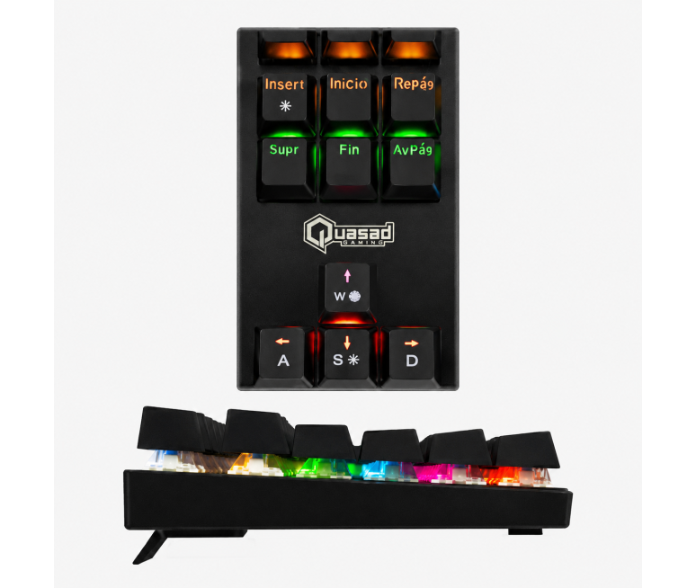 TECLADO QUASAD QKM-G80 MECANICO 9...