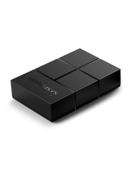 SWITCH MERCUSYS MS105G ESCRITORIO 5 PUERTOS 10-100-1000 MBPS NEGRO