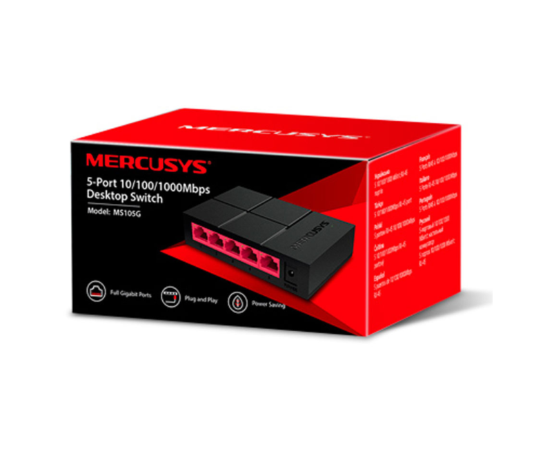 SWITCH MERCUSYS MS105G ESCRITORIO 5...