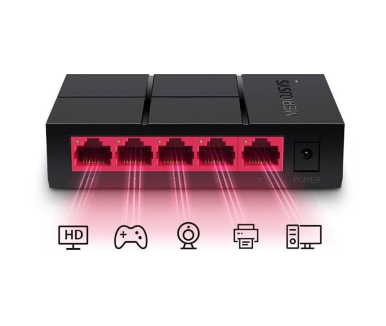 SWITCH MERCUSYS MS105G ESCRITORIO 5...