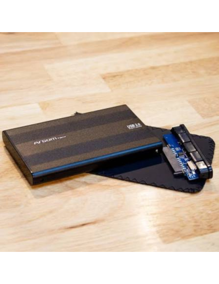 ENCLOSURE ARGOM AC-1033 2.5 INC SATA USB 3.0 NEGRO