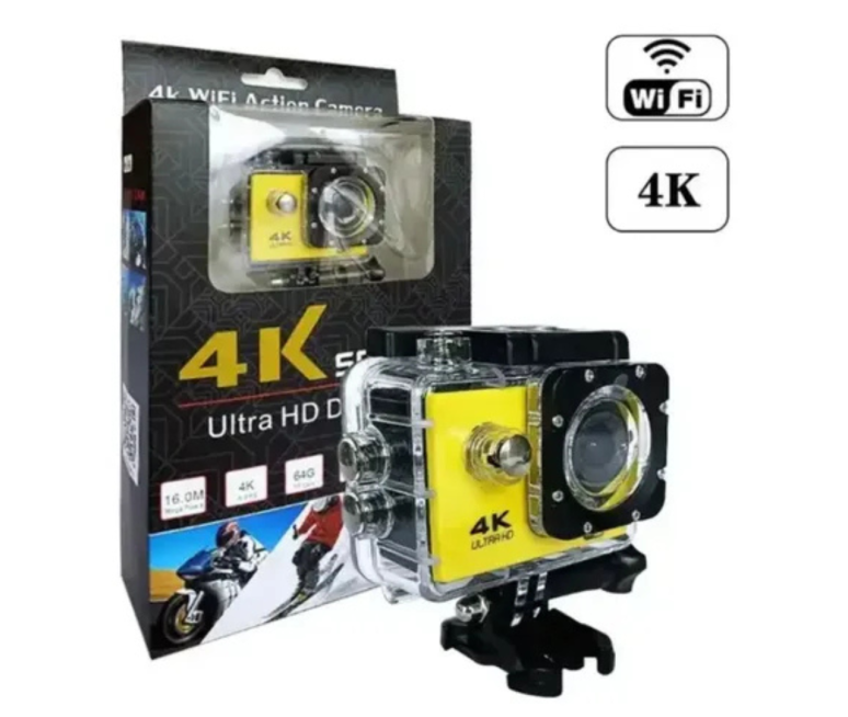 CAMARA GO PRO 4K GRANDE WIFI CON...