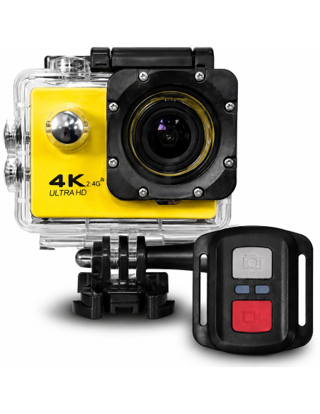 CAMARA GO PRO 4K GRANDE WIFI CON CONTROL 4K IMPERMEABLE