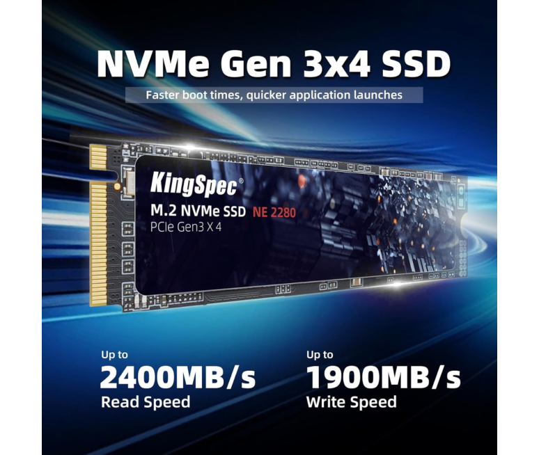 DISCO DURO SSD KINGSPEC M.2 NVME...