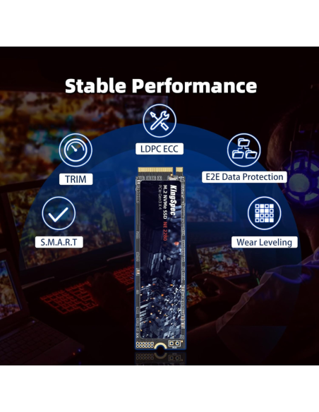 DISCO DURO SSD KINGSPEC M.2 NVME 256GB 2280