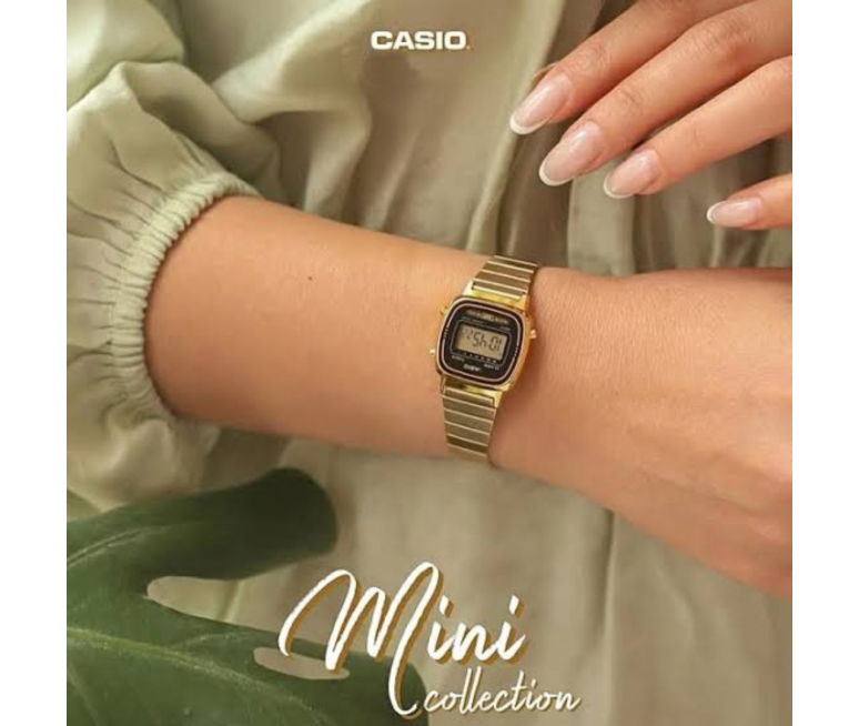 RELOJ CASIO DORADO LA670WGA-1 25MM...