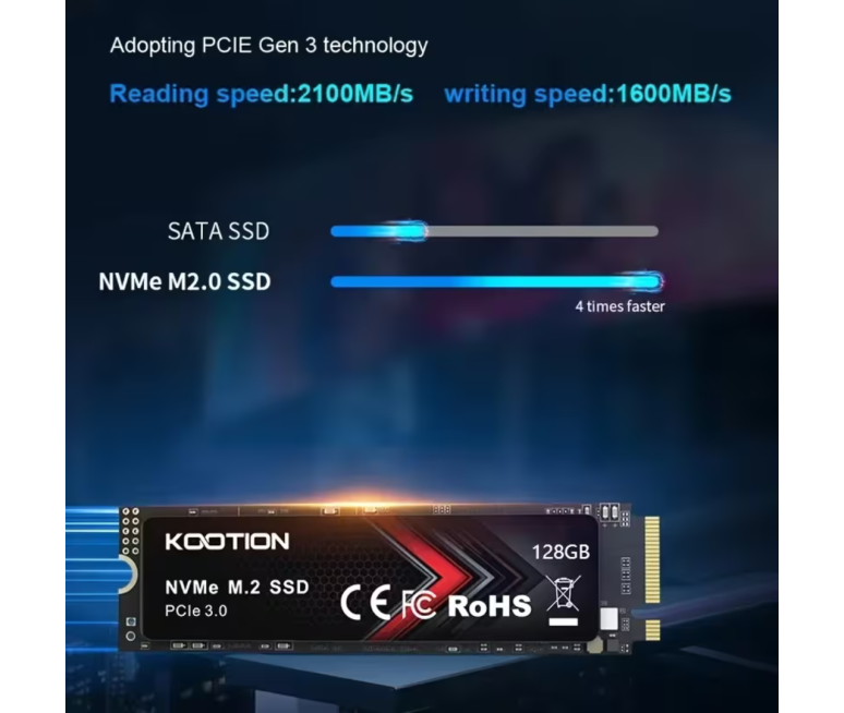 DISCO DURO SSD 512GB KOOTION NVME M.2...