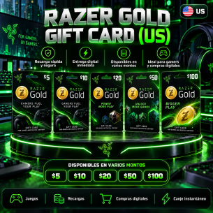 RAZER GOLD GIFT CARD (US) 2