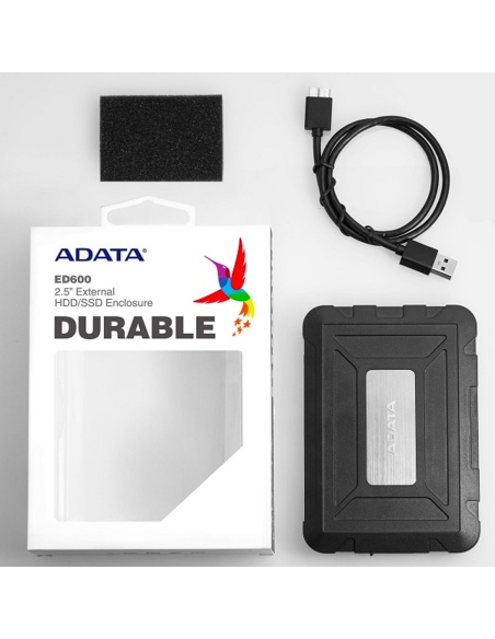 CONVERTIDOR DISCO SSD INTERNO A EXTERNO ADATA USB3.0