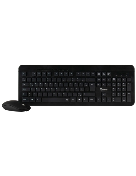 COMBO TECLADO Y MOUSE QUASAD RECARGABLE QC-4583G