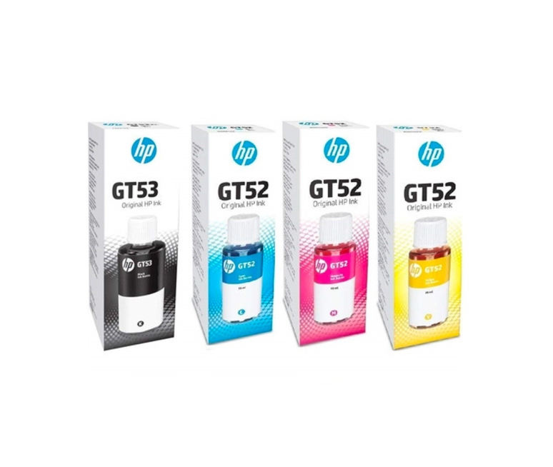 BOTELLA DE TINTA FORMULADA HP NEGRO, AMARILLO, AZUL, ROJO - UNIDAD