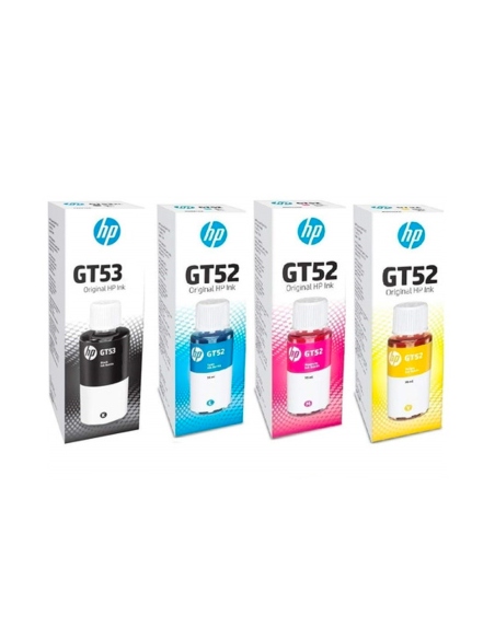 BOTELLA DE TINTA FORMULADA HP NEGRO, AMARILLO, AZUL, ROJO - UNIDAD