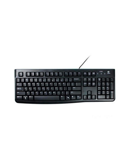 TECLADO LOGITECH ALAMBRICO K120 ANTIDERRAME USB