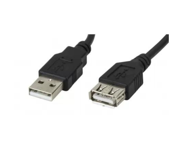 CABLE DE EXTENSION USB 2,0 MACHO A HEMBRA